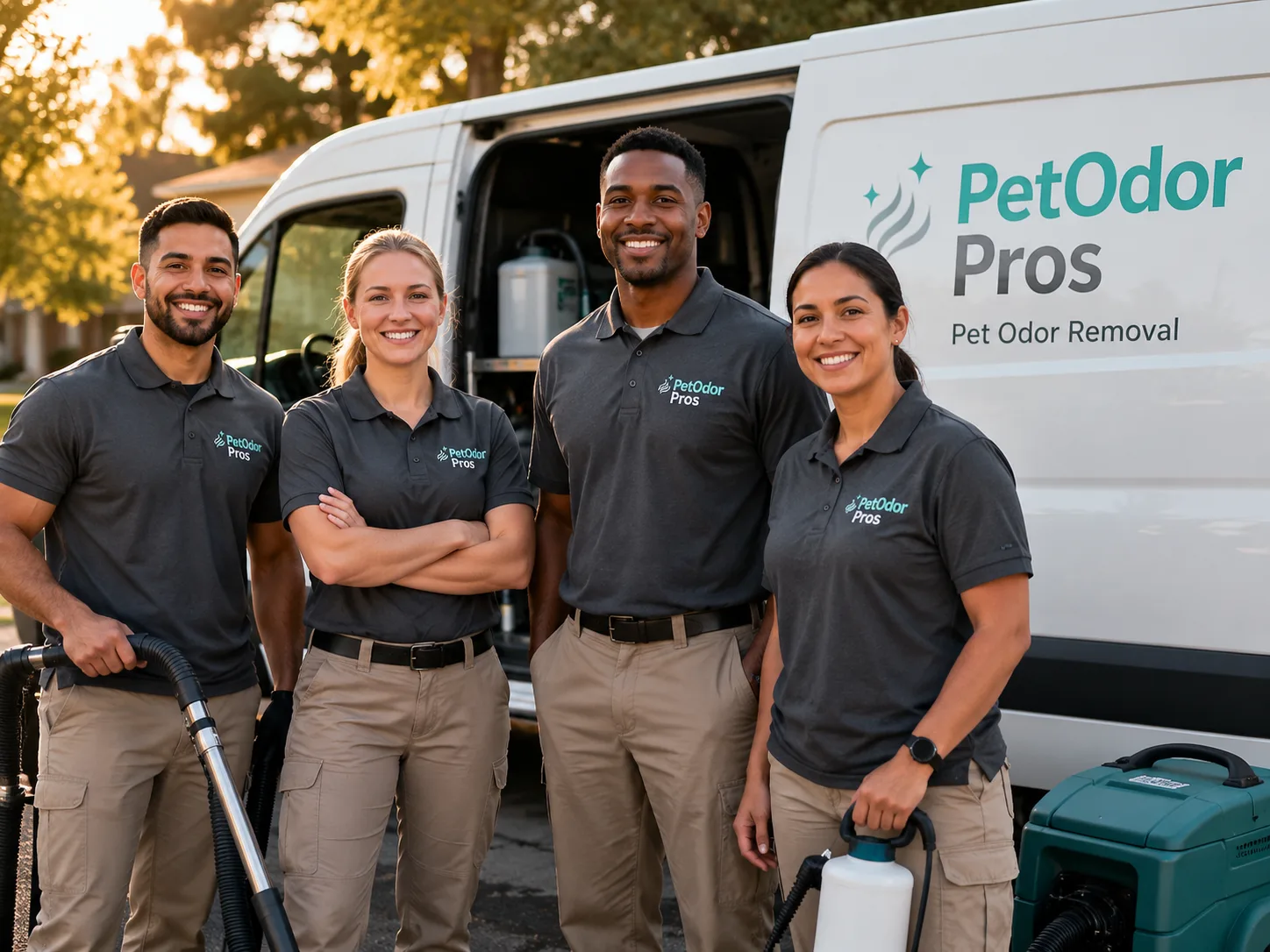 Pet Odor Removal team serving Pleasanton, TX